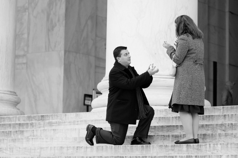 Washington DC Proposal Photography Jefferson Memorial Engagement Photography (19)