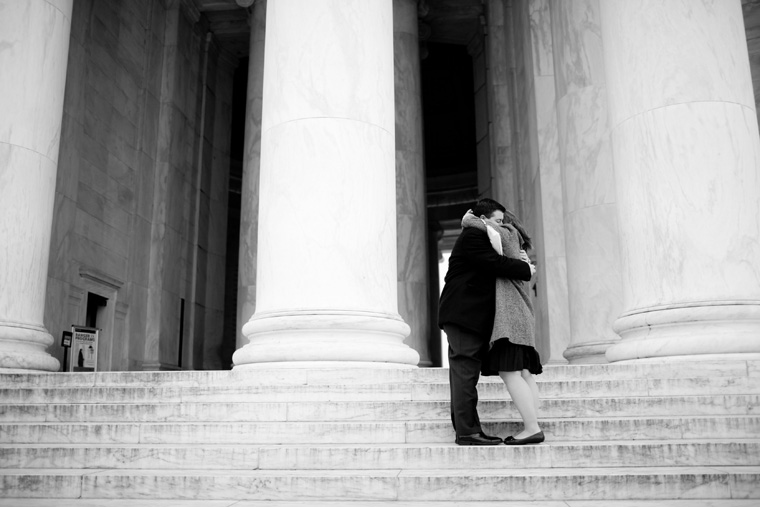 Washington DC Proposal Photography Jefferson Memorial Engagement Photography (17)