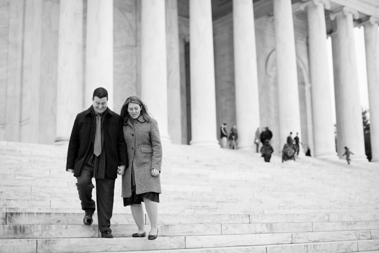 Washington DC Proposal Photography Jefferson Memorial Engagement Photography (5)