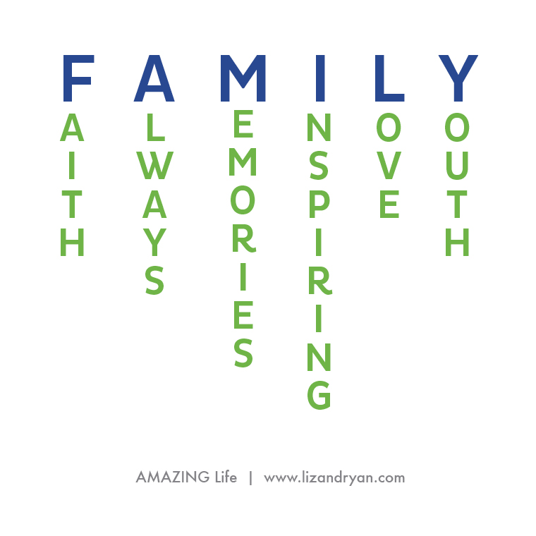 What does family mean to you?