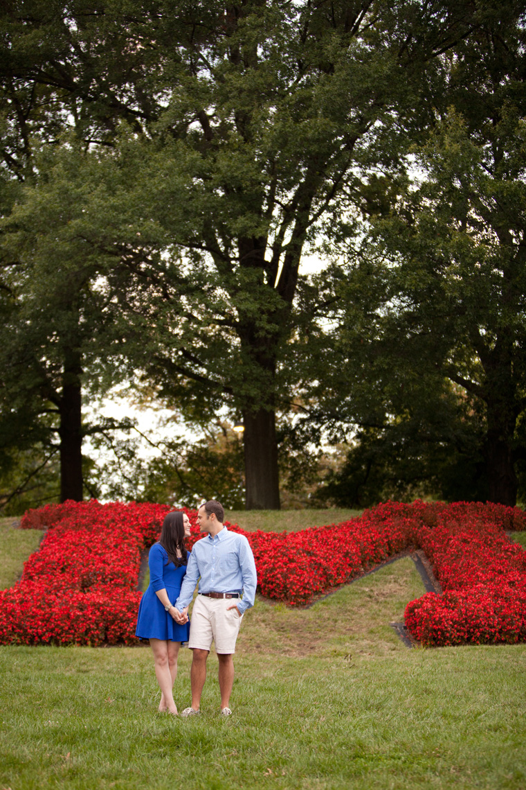 University of Maryland College Park Engagement Photos Bentley's Casie and Justin Photos by Liz and Ryan (7)