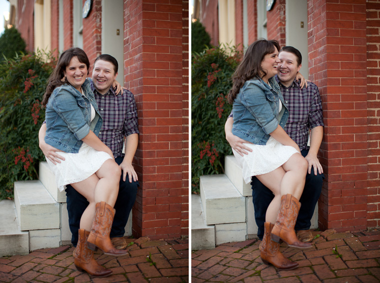 Baltimore Engagement Session Federal Hill Harbor East Flemings Steak House Baltimore Maryland Photos by Liz and Ryan Photo (22)