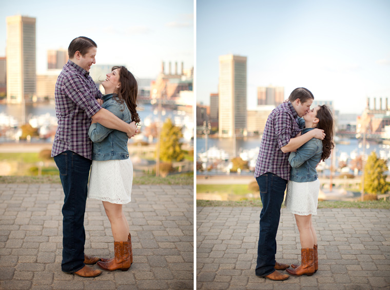 Baltimore Engagement Session Federal Hill Harbor East Flemings Steak House Baltimore Maryland Photos by Liz and Ryan Photo (8)