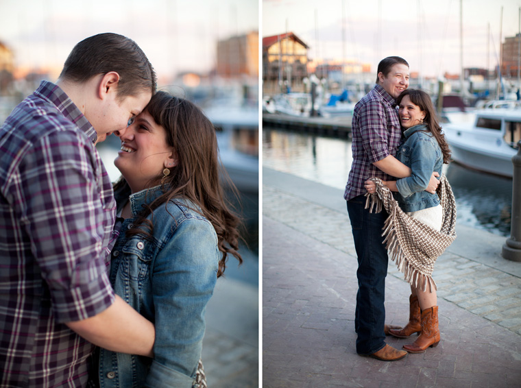 Baltimore Engagement Session Federal Hill Harbor East Flemings Steak House Baltimore Maryland Photos by Liz and Ryan Photo (3)