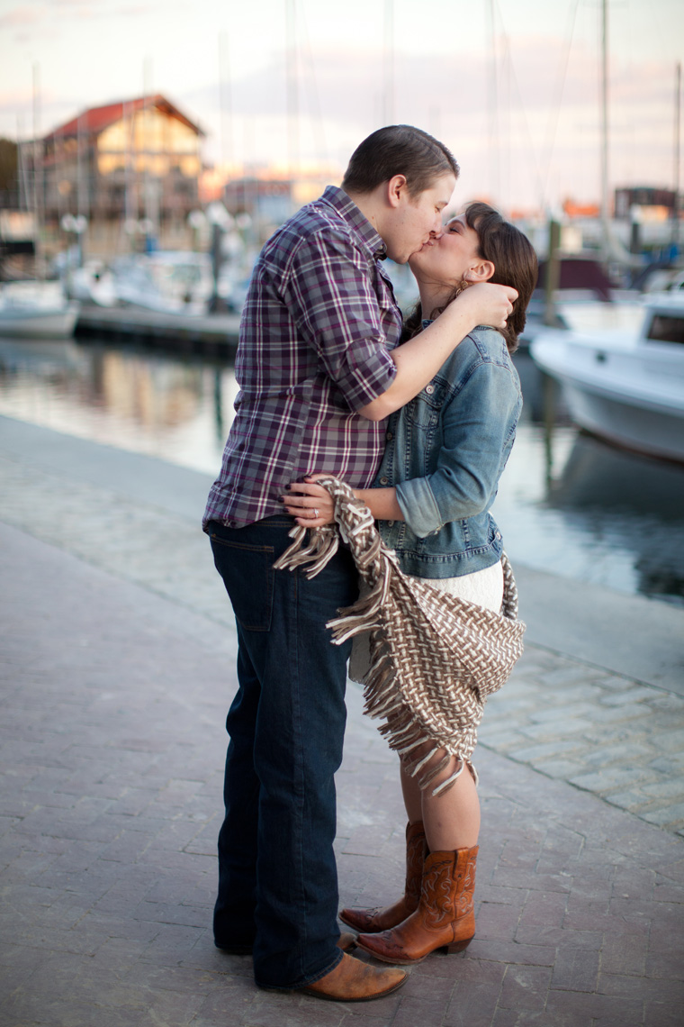 Baltimore Engagement Session Federal Hill Harbor East Flemings Steak House Baltimore Maryland Photos by Liz and Ryan Photo (1)