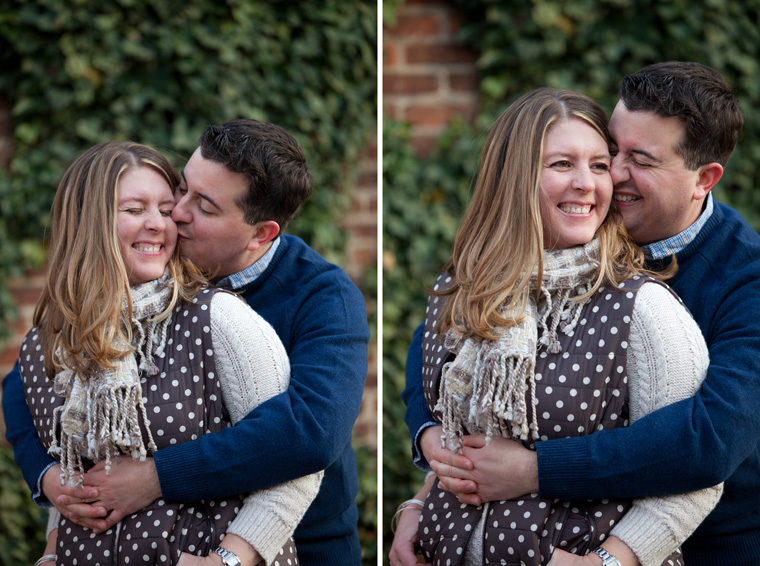 Old Town Alexandria Engagement Session Virginia Christmas Winter Engagement Session Photos by Liz and Ryan (13)