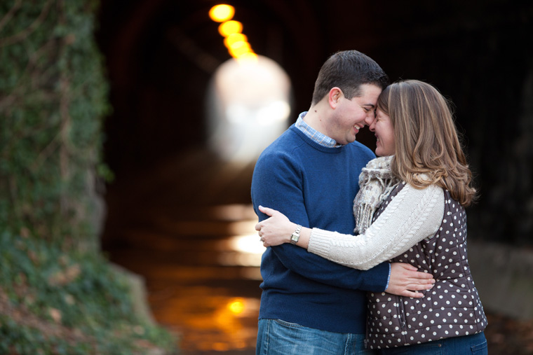 Old Town Alexandria Engagement Session Virginia Christmas Winter Engagement Session Photos by Liz and Ryan (10)