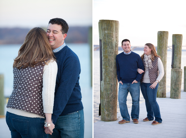 Old Town Alexandria Engagement Session Virginia Christmas Winter Engagement Session Photos by Liz and Ryan (5)