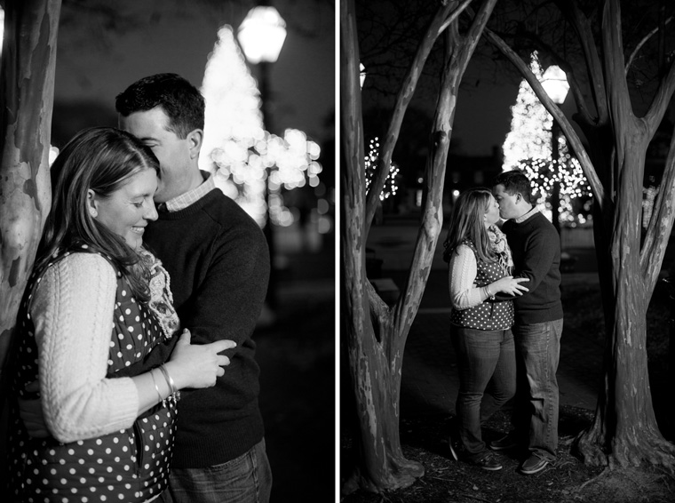 Old Town Alexandria Engagement Session Virginia Christmas Winter Engagement Session Photos by Liz and Ryan (3)
