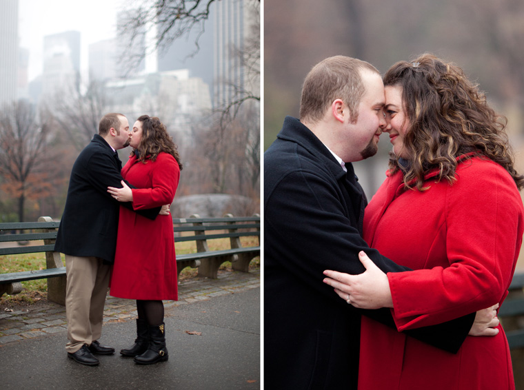 Christmas Engagement Session in NYC, New York City, NY, Rockefeller Center, Christmas Tree, Central Park, Macys, Times Square, The Rockefeller Center Christmas Tree, Christmas Market, Bethesda Fountain, The Plaza, 5th Avenue, Christmas Window Displays (23)