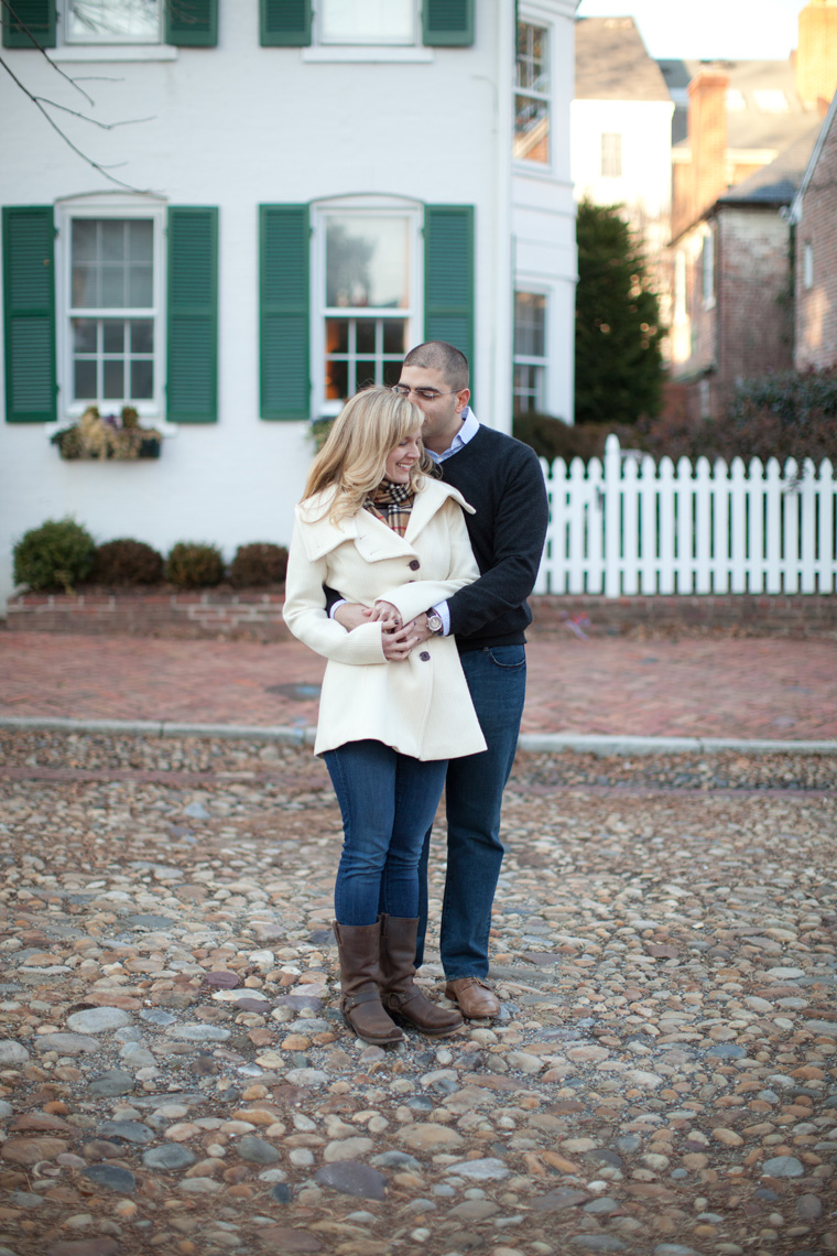 Old Town Alexandria Engagement Session Alexandria Virginia New Home Photos by Liz and Ryan (11)