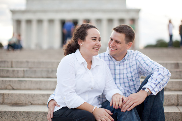 Washington DC Engagement Photos by Liz and Ryan Lincoln Memorial Washington Monument Washington DC Mall Wedding and Engagement Photography The White House (9)