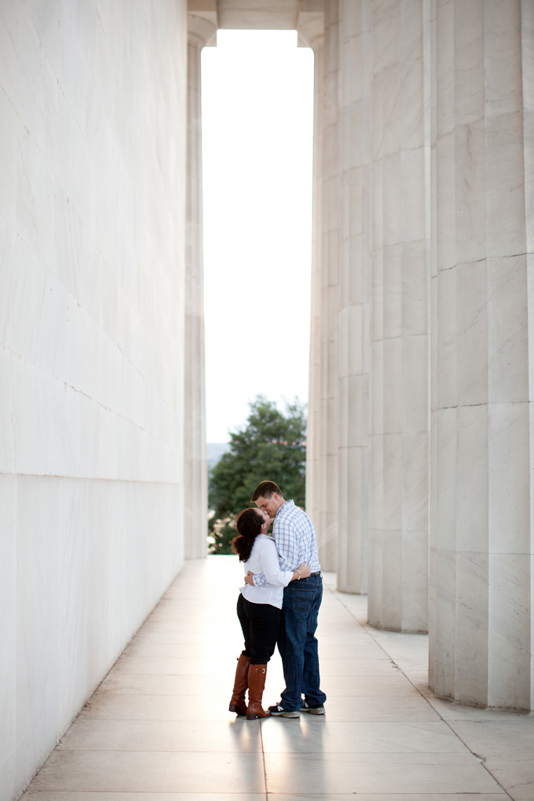 Washington DC Engagement Photos by Liz and Ryan Lincoln Memorial Washington Monument Washington DC Mall Wedding and Engagement Photography The White House (6)