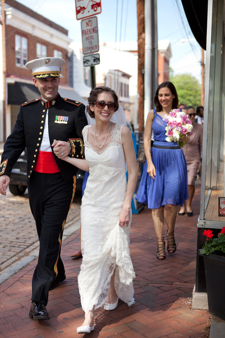 Naval Academy Wedding Annapolis Maryland Governor Calvert House Military Wedding Photos by Liz and Ryan (7)