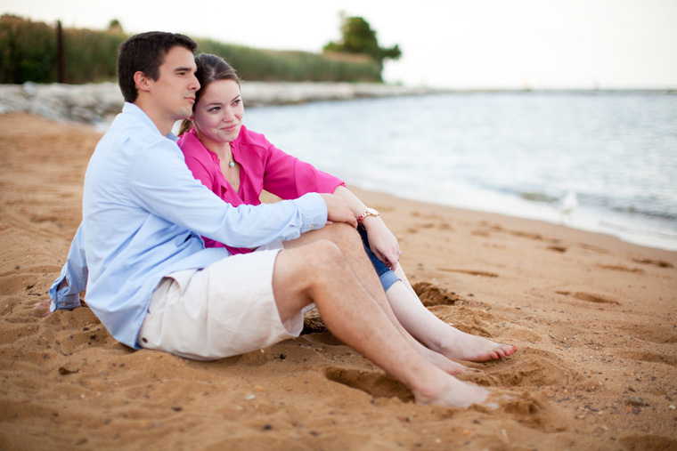 Sandy Point Park Football and Cowboy Boot Engagement Photos (15)