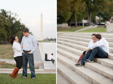 Washington DC Engagement Photos by Liz and Ryan Lincoln Memorial Washington Monument Washington DC Mall Wedding and Engagement Photography The White House (11)