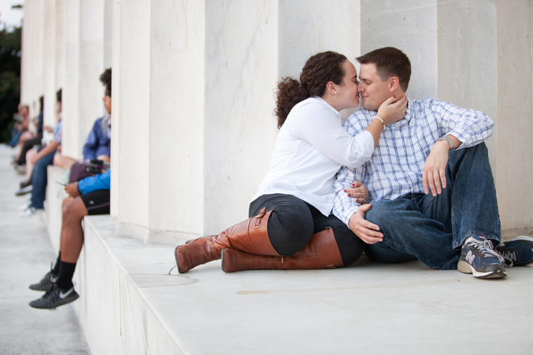 Washington DC Engagement Photos by Liz and Ryan Lincoln Memorial Washington Monument Washington DC Mall Wedding and Engagement Photography The White House (2)
