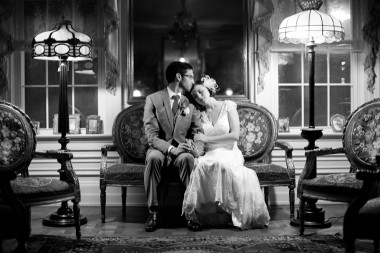 1920s Art Deco Style Wedding Photos by Liz and Ryan Hendersonville North Carolina Melange Bed & Breakfast Photos (1)