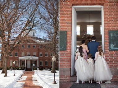 St Johns College McDowell Hall Randall Hall Annapolis Maryland Winter Wedding Snow Wedding and Engagement Photography Classic Romantic Photos by Liz and Ryan (33)