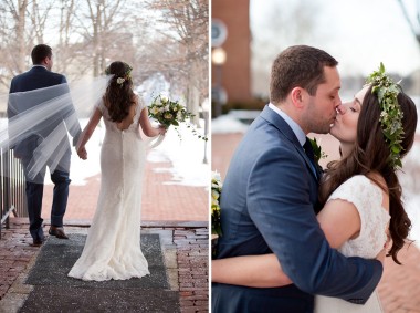 St Johns College McDowell Hall Randall Hall Annapolis Maryland Winter Wedding Snow Wedding and Engagement Photography Classic Romantic Photos by Liz and Ryan (22)