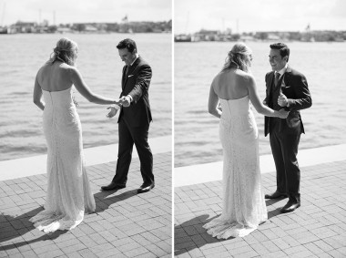 Baltimore Inner Harbor Wedding Maryland Waterfront Wedding and Engagement Photography by Liz and Ryan Christopher Schafer Clothier Frederick Douglass-Isaac Myers Maritime Museum Fells Point Baltimore Photos by Liz and Ryan (23)