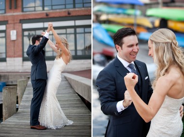 Baltimore Inner Harbor Wedding Maryland Waterfront Wedding and Engagement Photography by Liz and Ryan Christopher Schafer Clothier Frederick Douglass-Isaac Myers Maritime Museum Fells Point Baltimore Photos by Liz and Ryan (17)
