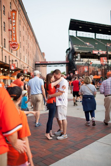 Baltimore Orioles Engagement Session Federal Hill Baltimore Engagement Photos (20)