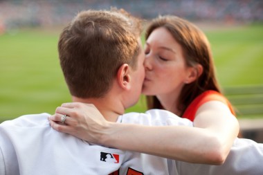 Baltimore Orioles Engagement Session Federal Hill Baltimore Engagement Photos (17)