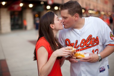 Baltimore Orioles Engagement Session Federal Hill Baltimore Engagement Photos (9)